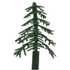 HAOHIYO Evergreen Trees for Cake and Cupcake Decorating (12-Pack)