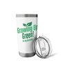 Growing Up Green Birthday - Eco-Friendly Earth Kids Birthday Stainless Steel Insulated Tumbler