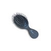 Essential Mini Hair Brush by BeaverStrong, Pocket-size Detangler Brush with Soft Bristles for Travel, Toddlers, Kids, Teens (Charcoal Black)