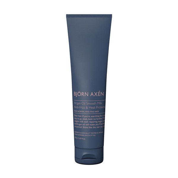 Björn Axén Argan Oil Smooth Milk - Enriched with Organic Argan Oil - Provides Heat Protection - Reduces Frizz - Suitable for Fine and Normal Hair - Vegan - 5.07 oz