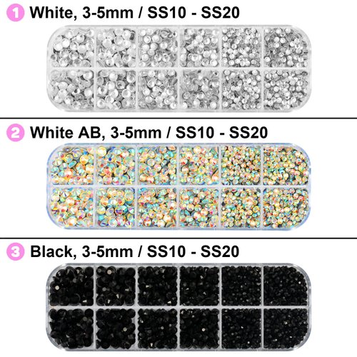 Bedazzler Kit with Rhinestones, Badazzle, Hotfix Applicator Tool, Hot Fix Applicator Gun, Rhinestone Setter for Clothing Clothes Fabric Wood Cardstock Leather, w/ Gift Box - 8500 Hotfix Crystals