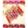 Matte Glitter Liquid Lipstick Lip Gloss- 1Pcs Long Lasting Waterproof Diamond Shimmer Red Pink Sparkly Glossy Metallic High Pigment Non-Stick Cup Tint Lip Stain, Christmas Makeup Gift for Women-05#
