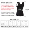 EUYZOU Women's Underbust Shapewear Tank Tops - Seamless Tummy Control Compression Camisole Tops Slimming Tank - Black L