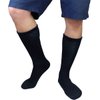 Falari Physicians Approved Diabetic Socks Crew Unisex 3, 6 or 12-Pack (10-13, 12 Pairs Navy)