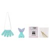CGH Cute Girls Hairstyles! Mermaid Hair Kit with Braiding Tool & Mermaid Hair Clip (706271)