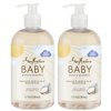 Shea Moisture Baby Essentials, 100% Virgin Coconut Oil Baby Body Wash & Shampoo, Skin Care for Newborn Baby and Kids, Pack of 2 -13 Fl Oz