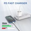 i.Phone 16/15 Charger Fast Charger [3-Pack] USB C Wall Charger 20W PD Charger with Cable, Compatible with 16/16 Pro Max/Plus,15/15 Pro Max/Plus,i.Pad 10th, Air 5th/4th and Other tpc Devices
