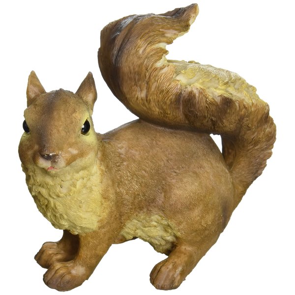 Design Toscano QM188732 Scamper the Woodland Squirrel Outdoor Garden Statue, 7 Inch, Polyresin,full color