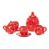 Moulin Roty Red Ceramic Tea Set