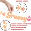 KatchOn, Cute Two Groovy Banner - 10 Feet, No DIY | Two Groovy Party Decorations | 2 Groovy Birthday Banner, Two Groovy Birthday Decorations | Hippie Party Decor, 2 Groovy Birthday Party Decorations