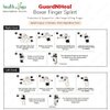 GuardNHeal Ulnar Gutter Boxer Splint – Must Use for Pinky Finger Splint, Boxer’s Fracture, Ulnar Gutter Wrist Brace, Metacarpal finger splint, Dupuytren's contracture - for Left or Right Hand (Medium)