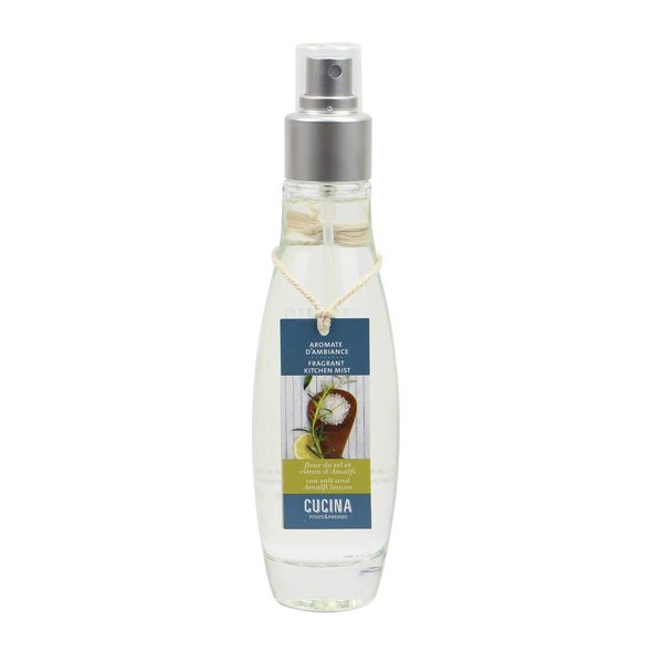Cucina Fragrant Kitchen Mist, Sea Salt & Amalfi Lemon