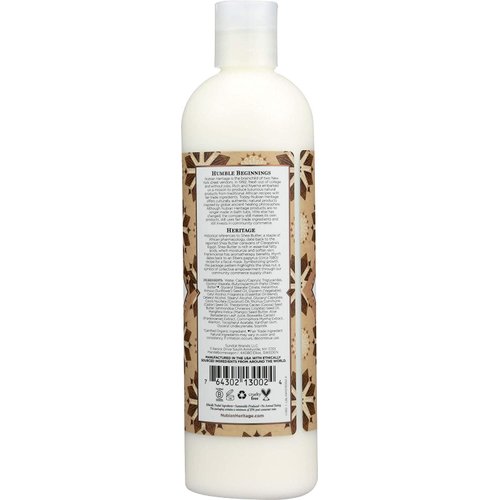 NUBIAN HERITAGE Raw Shea Butter Body Lotion, 13 FZ