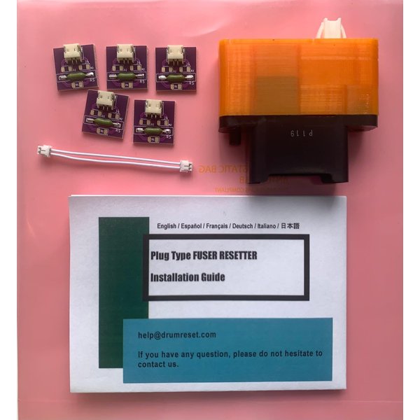 Super Easy Series Reusable (5 Times) Plug Type Fuser Reset Kit for OKI MB790 MB780 MB770 MB760 ES7190 ES7180 ES7170 ES7160 ES7131 ES7121 B731 B721 MPS5501B MPS5502 MPS5500