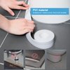 4 Rolls Bath Caulk Tape Waterproof Self Adhesive with Tool,Sealing Tape,Sealant Strips PVC for Kitchen Sinks,Bathroom Bathtub,Toilet (White)