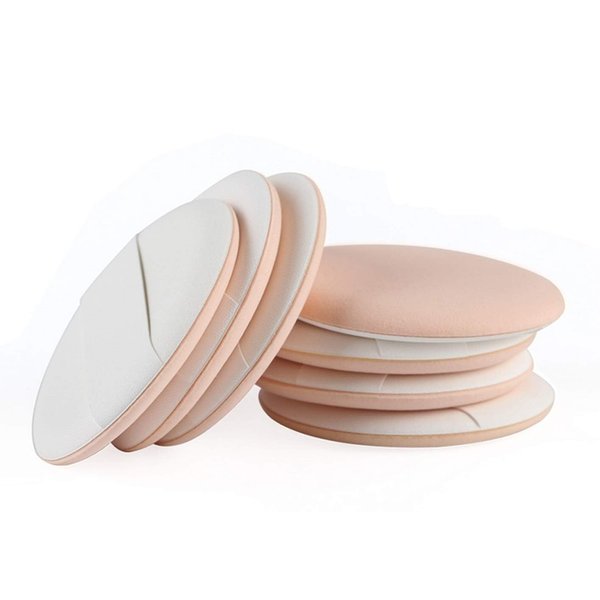 1Sets 7 PCS Multifunctional Air Cushion Puff Wet And Dry Reusable BB Cream Foundation Liquid Silicone Pad Loose Powder Sponge Egg Beauty Tool For Travel And Daily Life (Skin Color)