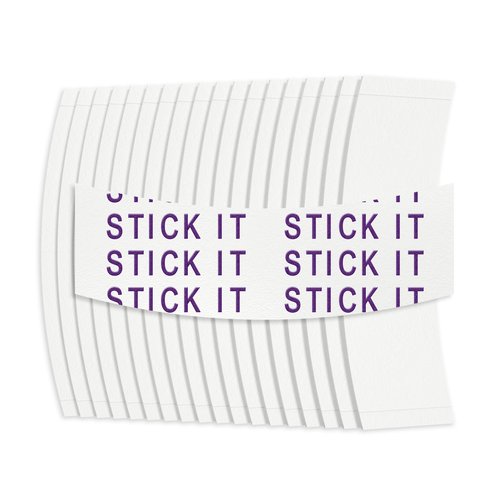 Sunshine Tape| Stick It Wig Tape | 36 Pieces | Strong Hold Adhesive (Back Curve)