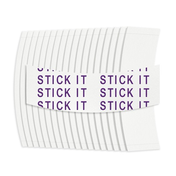 Sunshine Tape| Stick It Wig Tape | 36 Pieces | Strong Hold Adhesive (Back Curve)