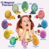 Unicorn Bath Bombs for Girls with Jewelry Inside - 12 Pack Organic Bath Bombs for Kids Girls with Surprise Inside, Skin Moisturizing Natural Rainbow Unicorn Bubble Bath. Easter Basket Stuffers Girls