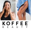 Koffee Beauty Citrus Magic Gift Set, 3 pcs - Coffee Body Scrub with Hair Scrunchie - Non-Greasy Body Lotion - Nutrient-Rich Body Exfoliator - Skin Care Gift Set for All Skin Types