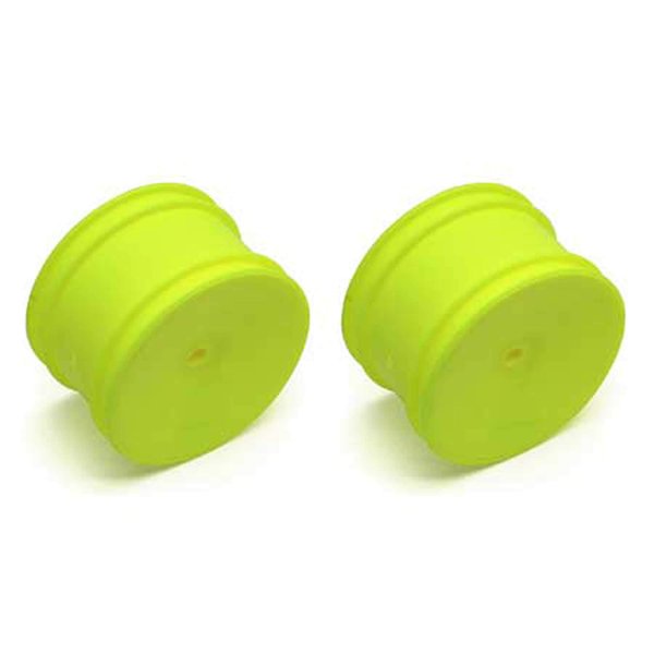 Team Associated 9696 2.2 Rear Hex Wheel, Yellow (2)