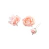 3Pcs Flower Hairpin Set,Antique Peony Flower Hairpins Vintage Hair Sticks Chinese Style Hanfu Headdress Elegant Hair Accessories Set for Women Girls