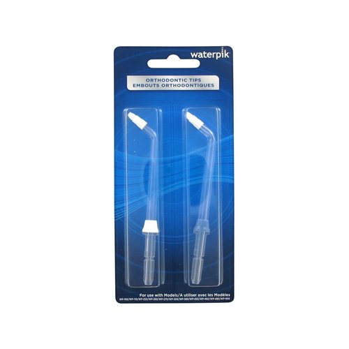 Waterpik Dental Water Jet Orthodontic Replacement Tips (Pack of 2)