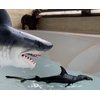 Gemini&Genius Hammerhead Shark for Kids Swimming Pool Beach Bathing Toys Soft Rubber Realistic Sea Life Shark Marine Animal World Lemon Shark Action Figure