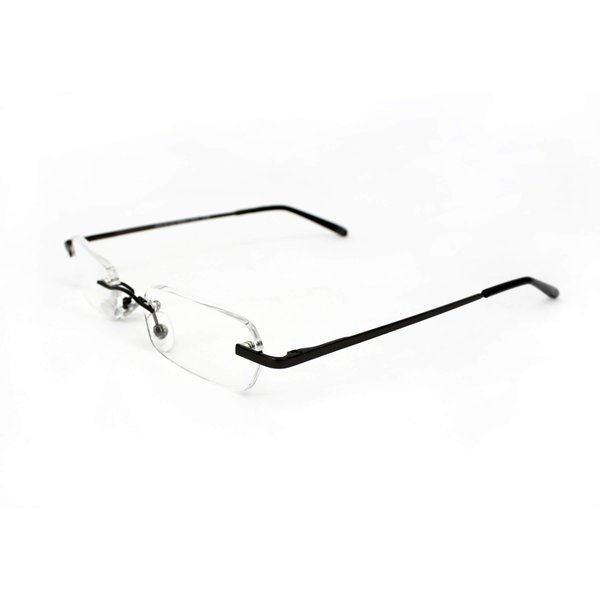Foster Grant Metal Compact Reading Glasses Strong +2.50 with Case