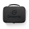 Groomie BaldiePro Travel Case (Black) — Shaving Kit Travel Organizer For Men — Sleek Portable Hard Case for Carrying On the Go — Electric Head Shaver Grooming Accessories Case for Men