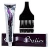 SATIN Hair Color, Developlus Ultra Vivid Fashion Colors (with Sleek Applicator Brush) ALOE VERA BASE Low Ammonia Cream Haircolor Dye (9N Very Light Blonde)