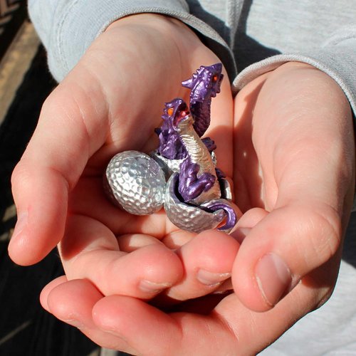 Safari Ltd. Dragon Hatchlings Figurine Set - Miniature Model Figures - Fun Educational Fantasy Play Toy for Boys, Girls & Kids Ages 4+