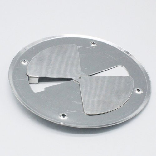 X-Haibei Round Butterfly Ventilator Vent Cover Aluminum Dia. 7.8 inch for Marine Boat Trailer