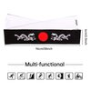 5Chaos Ninja Cloud Headband Hachimaki Tie for Costume Anime Karate Kitchener Chef, Samurai Bushido Bandana for Kids Boys Girls Women Men, Head Wrap Sweatband for Halloween Party
