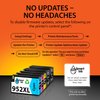 Smart Ink Compatible Ink Cartridge Replacement for HP 952XL 952 XL (5 Combo Pack) to use with OfficeJet Pro 8710 8720 8740 8715 8210 7740 7720 8700 8730 8725 (2 Black, Cyan, Magenta, Yellow)