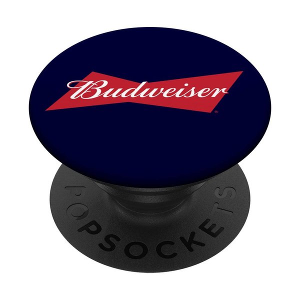 Budweiser Navy and Red Bowtie PopSockets Stand for Smartphones & Tablets