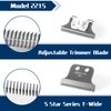 Adjustable Trimmer Blade 5 Star Series T-Wide Replacement for Wahl - Model 2215 Fits for Wahl Professional 5 Star Series Detailer 8081 & Cordless Detailer LI 8171 Hair Clippers Blades