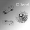 Hyamass 4 Pairs Bicycle Missing Link 12 Speed Chain Reusable Steel Bike Chain Link（Silver）