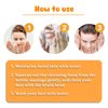LUusmm Turmeric Facial Cleanser,Turmeric Facial Wash,Turmeric Foaming Cleanser,Deep cleansing of facial skin,Suitable for All Skin(180g)