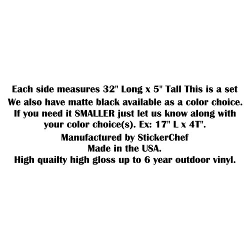 StickerChef Golf Cart Decals Accessories Fun Flames Tribal Graphics GG16