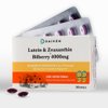 DAIKEN Lutein 10 mg Zeaxanthin 2 mg from FloraGLO Marigold Extract with Astaxanthin, Maqui Berry, Bilberry, Flaxseed Oil & Vitamin E, Supports Dry Eye, 30 Softgels