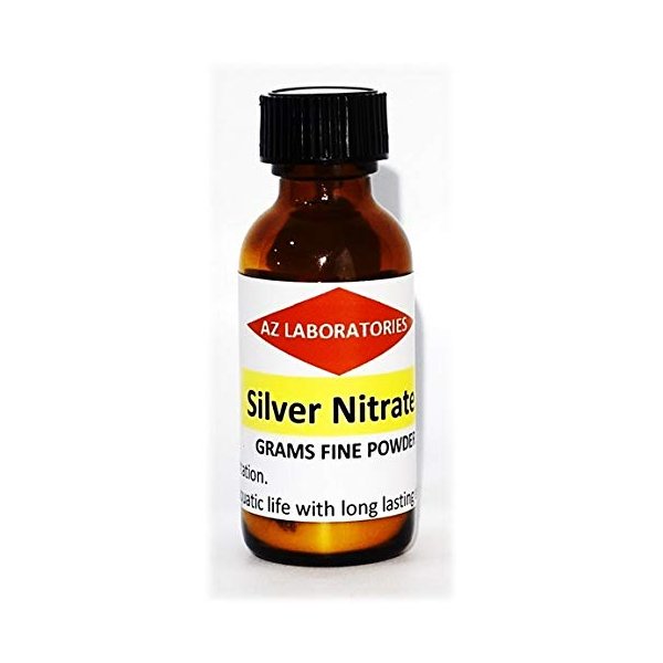 Silver Nitrate Crystals/Powder / 25 Grams/Finest Quality / 99.99% / USA Made/Same Day Ship