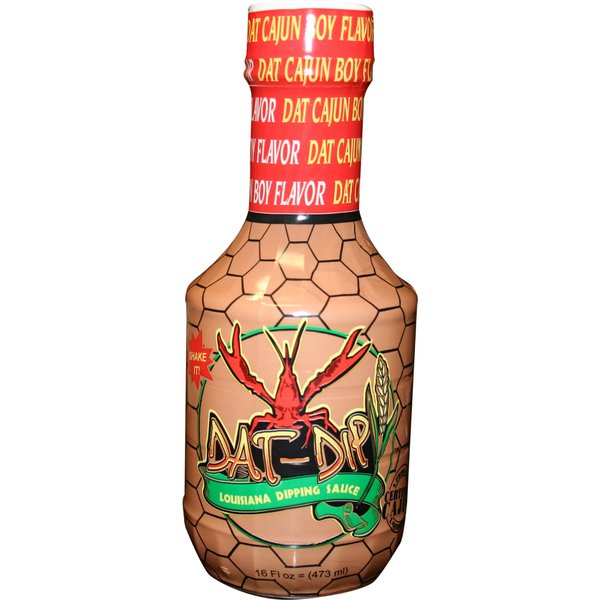Louisiana Wing Sauce, Dat Dip Cajun Boy Flavor Dipping Sauce 16 oz