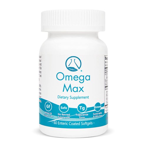 Nugevity Omega Max Fish Oil - 60 Softgels, 2000mg I Molecularly Distilled EPA DHA Omega 3 Supplement I Heart, Vision, Joint, Brain & Immune Support I Enteric Coated, No Burp Omega-3 Capsules