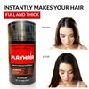 Hair Building Fibers to Conceal Instantly for Thinning Hair, Bald spot & Cover Up Hair Loss to Add Volume for Full & Thick Hair for Men & Women by (Black) (dark brown)