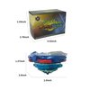 FANSETOYUMA Bey Battle Tops Metal Fusion Burst Gyro with 4D Launcher Grip (B-154)
