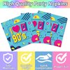 50Pcs 90's Party Paper Plates and Napkins 90's Mix CD Dessert Plates Retro 90s Theme Party Decorations I Love the 90s Tableware Set Serves 25 Guest 1990's Back to the 90's Birthday Party Supplies