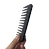Mini Wide Tooth Comb,Small Travel Purse Hair Detangling Comb Beard Comb for Curly Wavy Hair Portable Care Comb Shower Comb Travel Combs for Men Women - Best Styling Comb for Wet,Dry,Long Hair (Black)