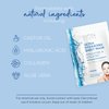 Skin Aesthetics Hyaluronic & Collagen Sheet Face Mask - Skin Firming & Anti-Aging, Moisturizes & Plumps Skin, Ultra Hydrating Sheet Mask - Cruelty Free Korean Skin Care For All Skin Types - 5 Masks