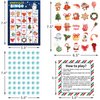 ceiba tree Christmas Bingo Cards Snowman Bingo Game for Kids 24 Players Holiday Classroom Activity Party Supply